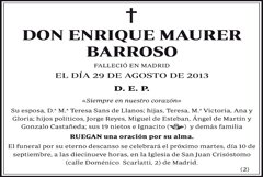 Enrique Maurer Barroso
